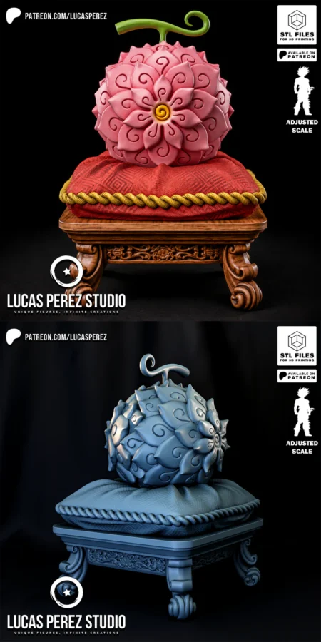 HANA HANA NO MI – One Piece STL model for 3D printing