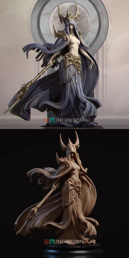 Incarnation of Death STL model for 3D printing