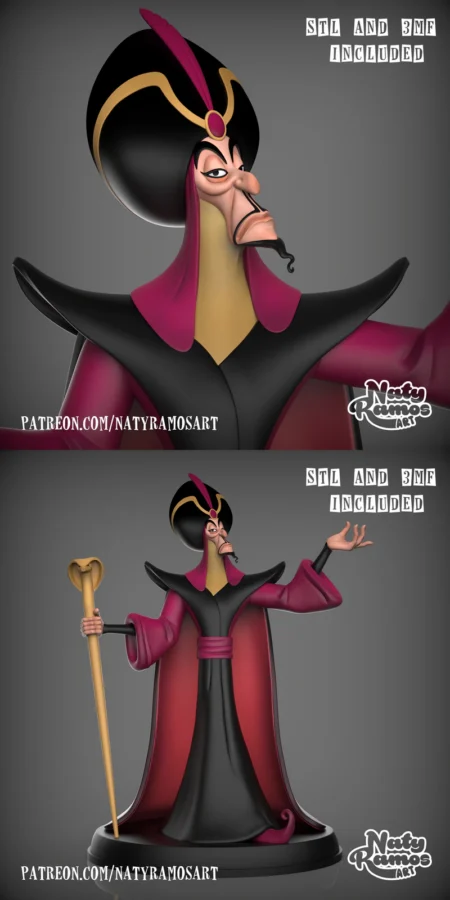 JAFAR STL model for 3D printing