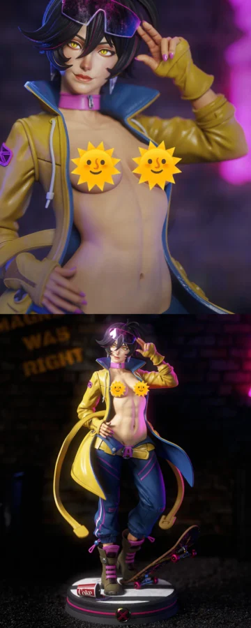 Jubilee X-Men Extra STL model for 3D printing