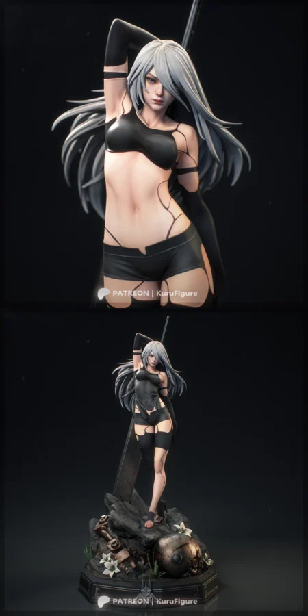 A2 Nier Automata STL model for 3D printing