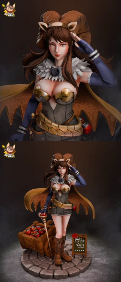 Lady Alchemist – Ragnarok Online STL model for 3D printing