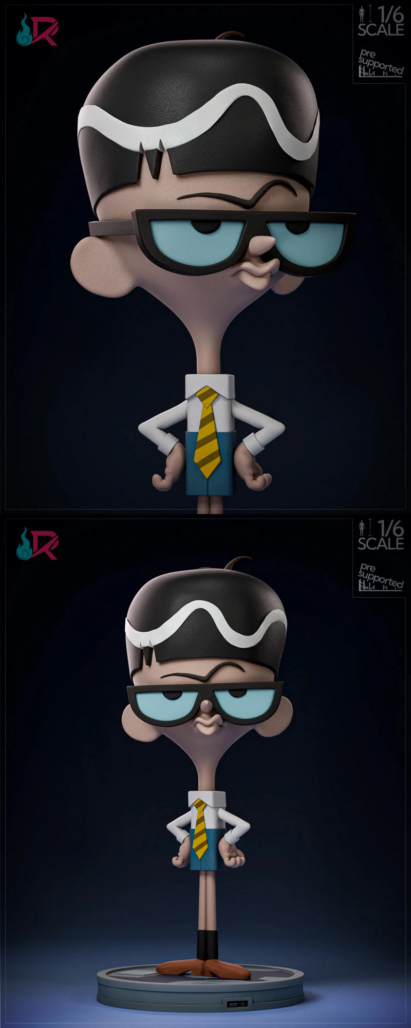 Mandark – Dexters Laboratory STL model for 3D printing
