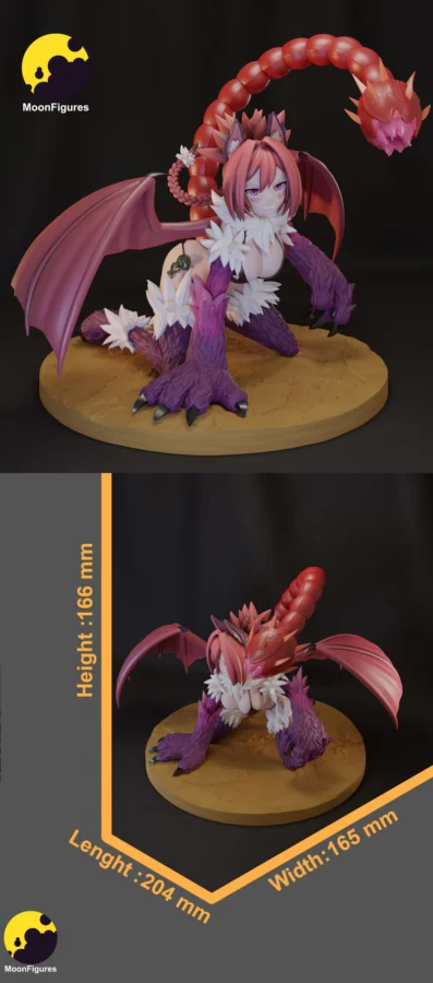 Manticore STL model for 3D printing