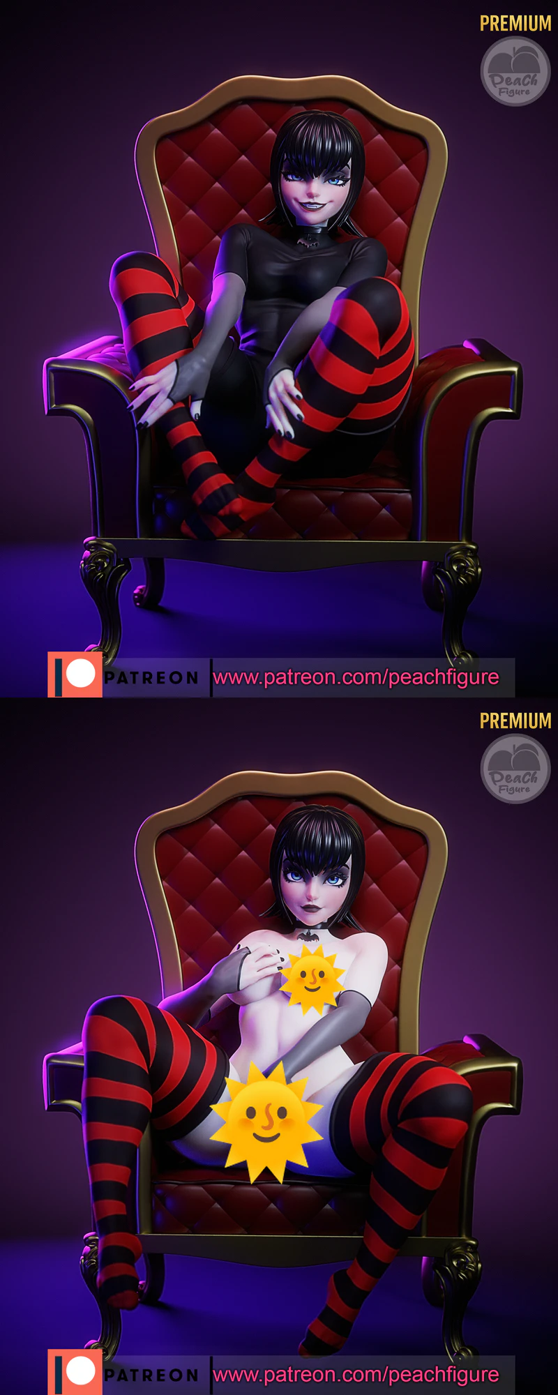 Mavis Dracula STL model for 3D printing