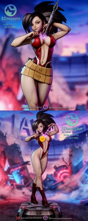 Momo – Boku no Hero STL model for 3D printing