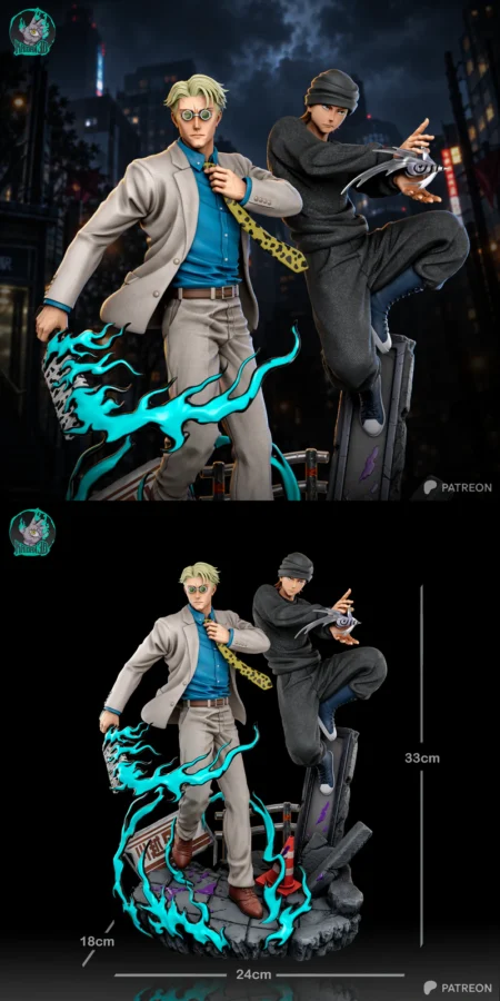 Nanami x Ino STL model for 3D printing