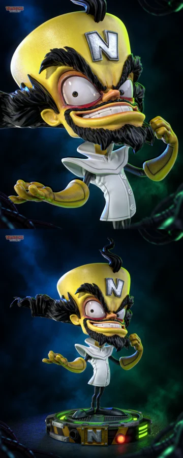Neo Cortex – Crash Bandicoot STL model for 3D printing
