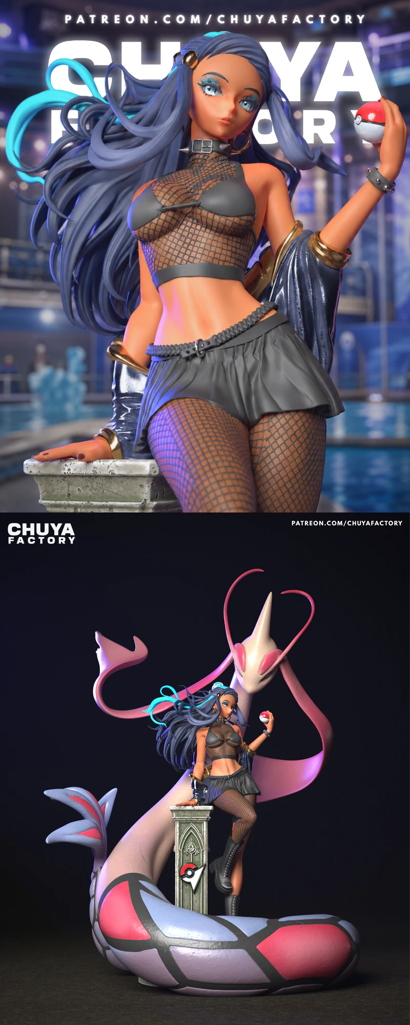 Nessa STL model for 3D printing