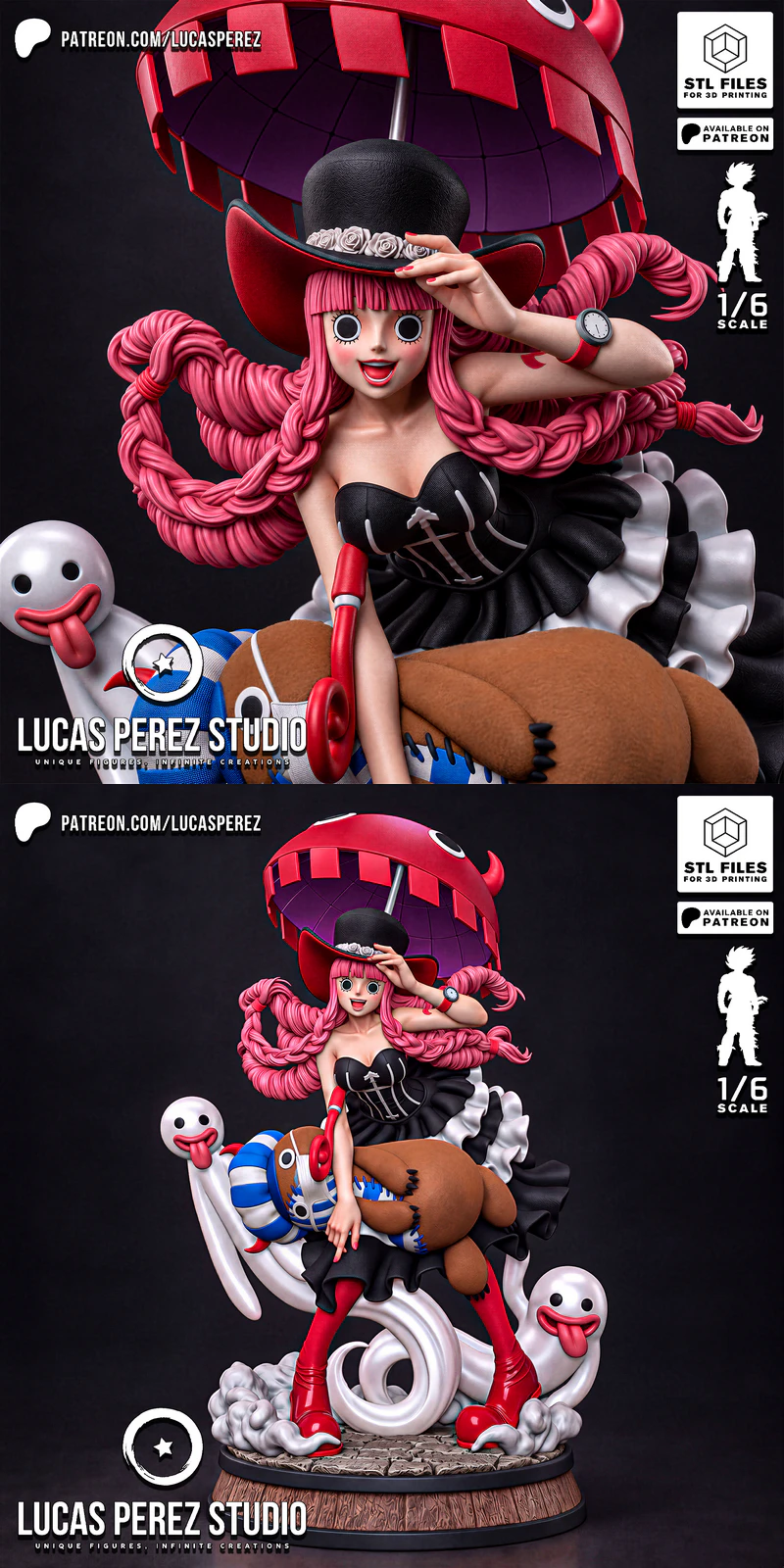 PERONA – One Piece STL model for 3D printing