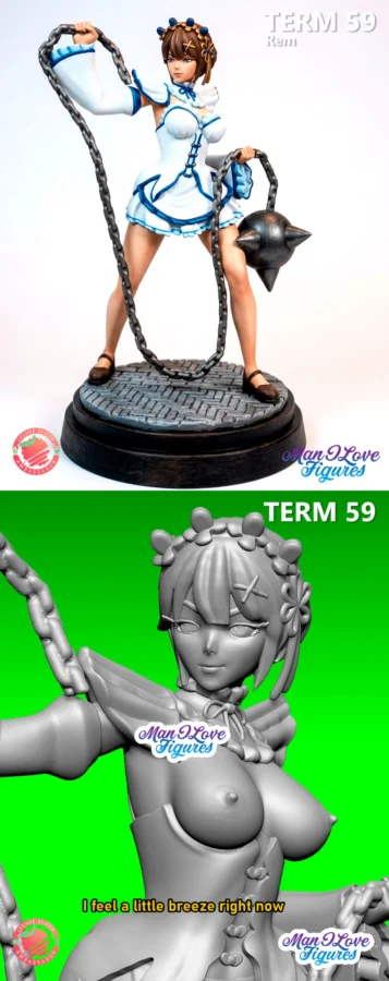 REM STL model for 3D printing