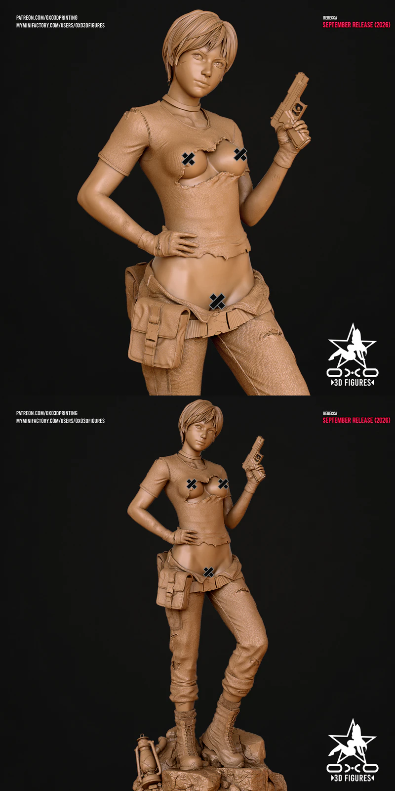 Rebecca Chambers Extra STL model for 3D printing