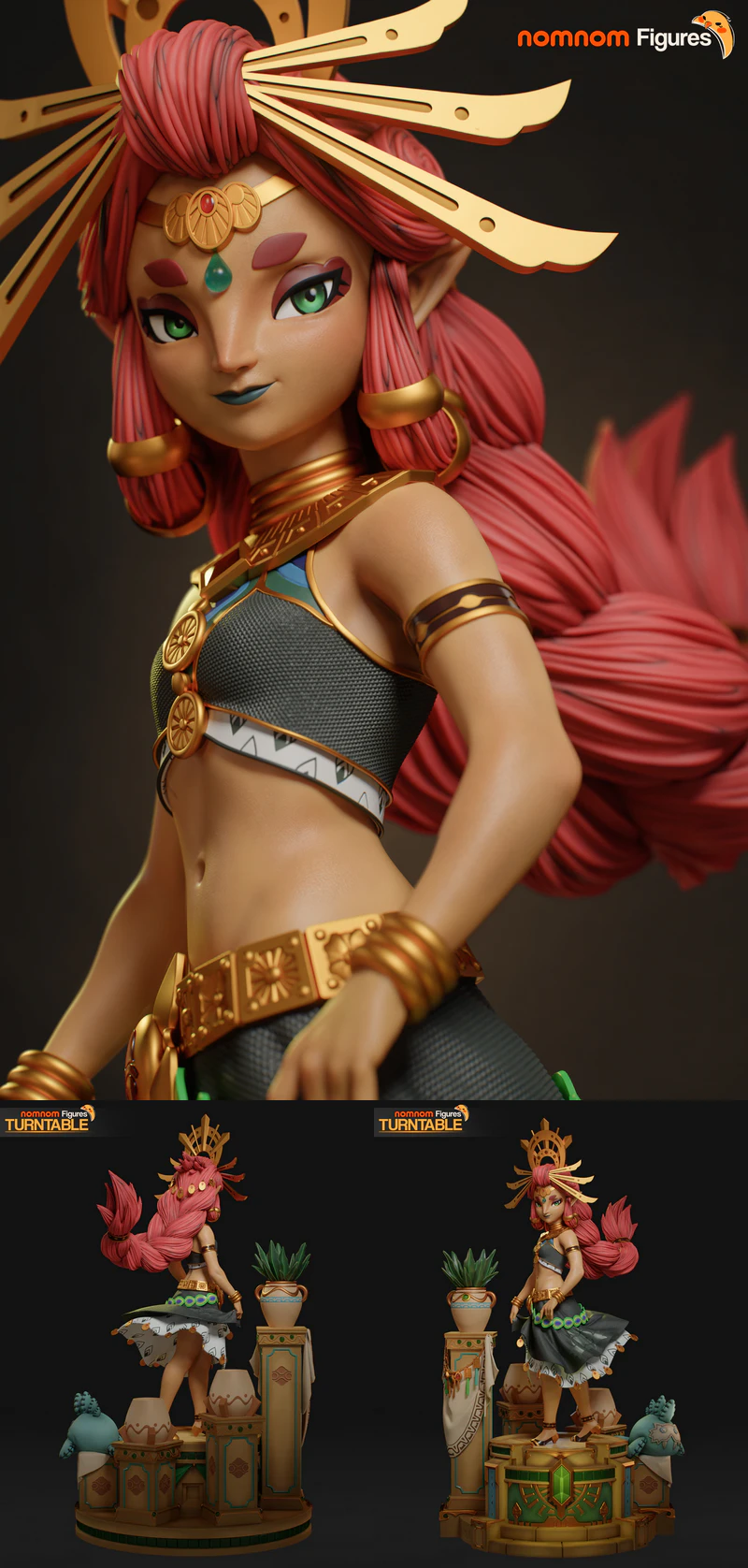Riju – Breath of the Wild STL model for 3D printing