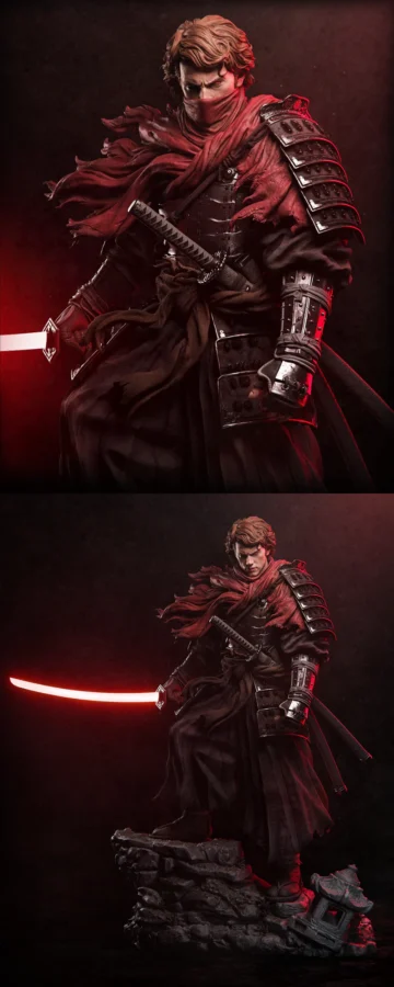Ronin Anakin STL model for 3D printing