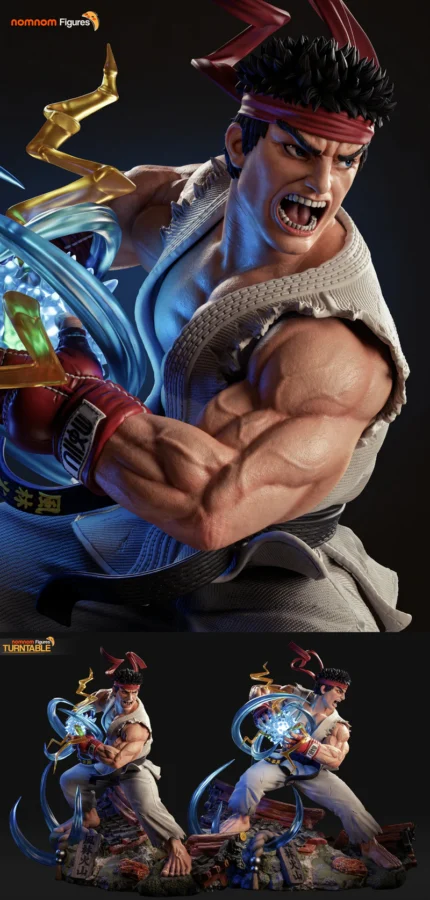 Ryu – Street Fighter STL model for 3D printing