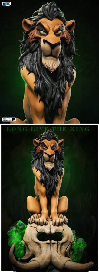 SCAR Long Live the King STL model for 3D printing
