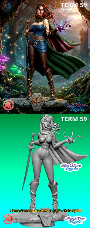 SERANA STL model for 3D printing