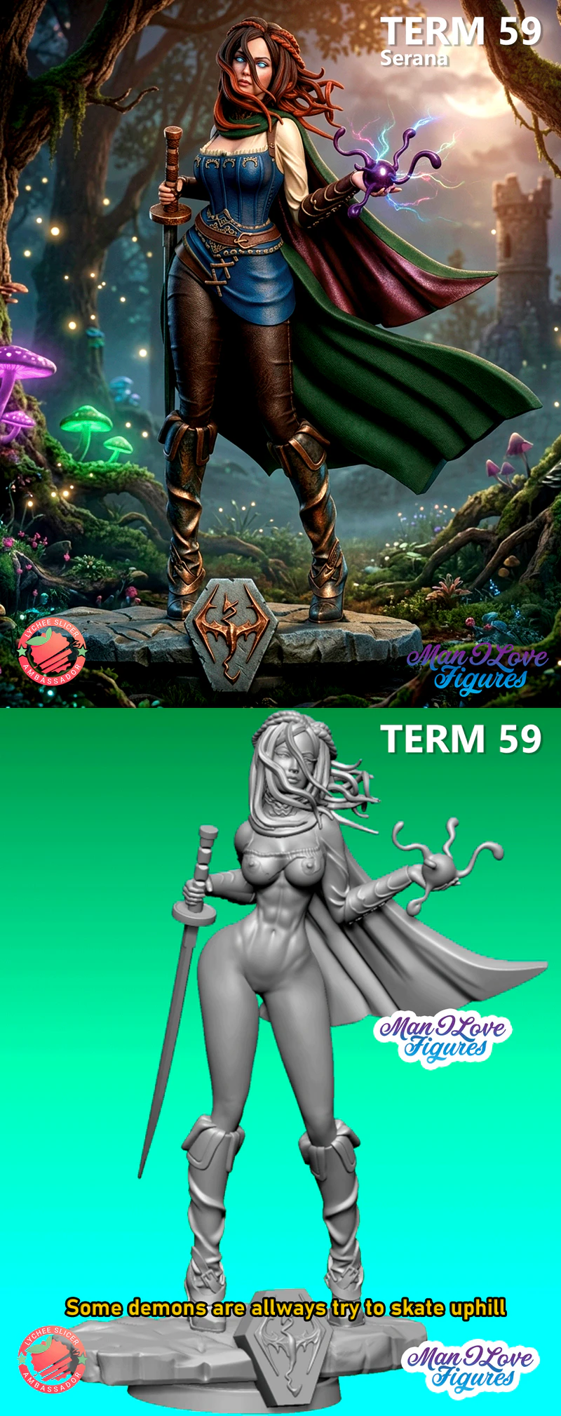 SERANA STL model for 3D printing
