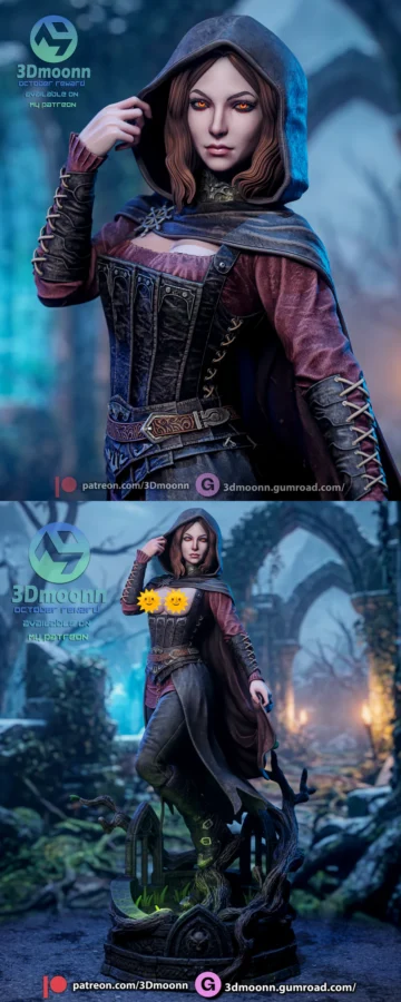 Serana – The Elder Scrolls STL model for 3D printing