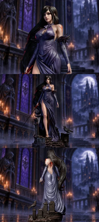 Shanoa Castlevania STL model for 3D printing