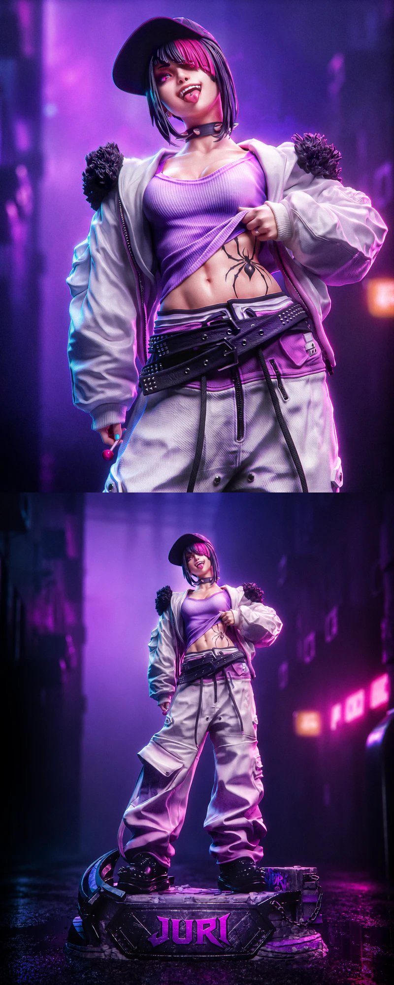Streetwear Juri STL model for 3D printing