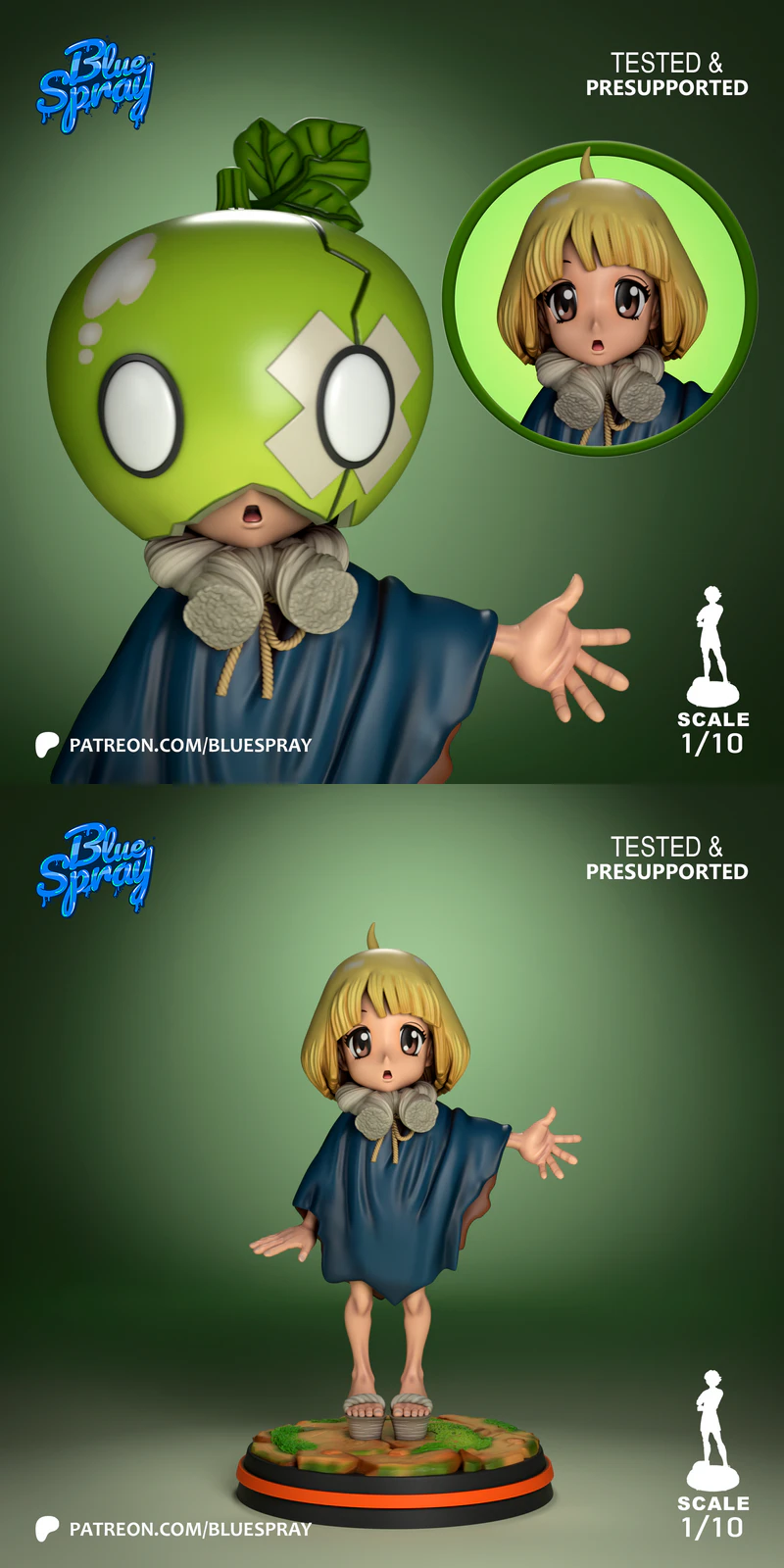 Suika – Dr Stone STL model for 3D printing
