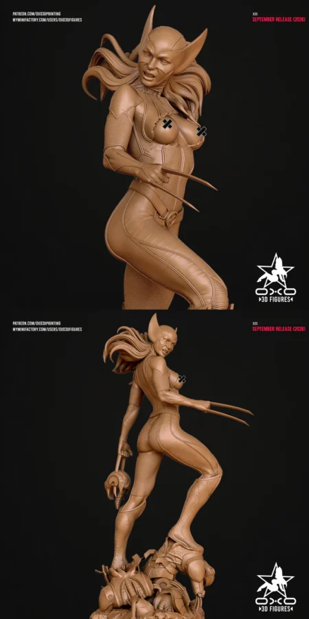 X23 Laura Kinney Extra STL model for 3D printing