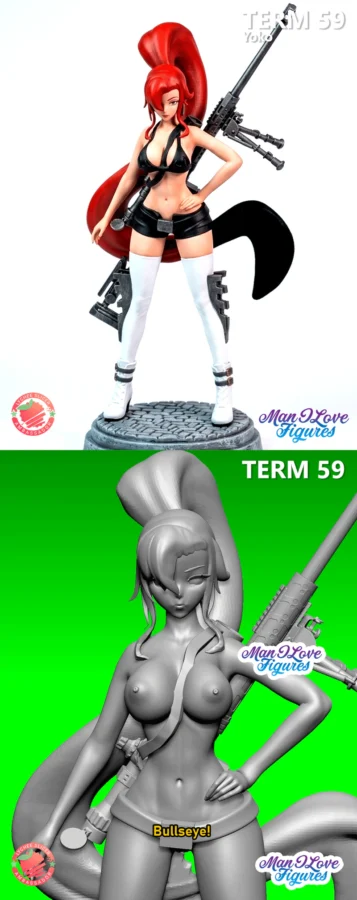 YOKO STL model for 3D printing